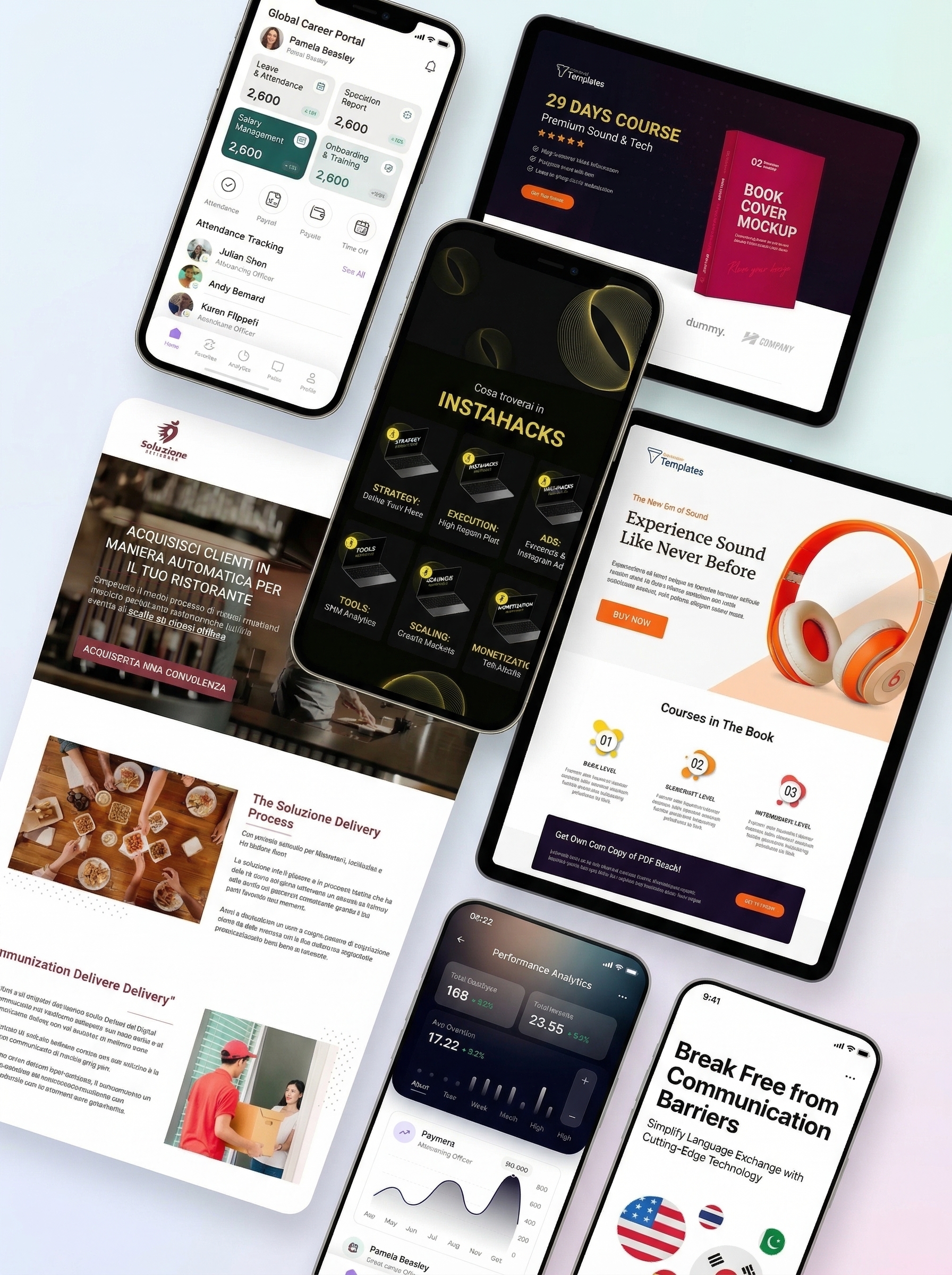 landing page development